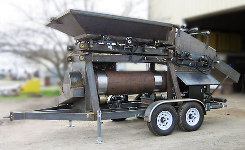 25TPH Portable Placer Gold Recovery Plant built to spec