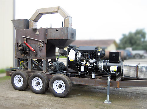 Custom Built 3TPH Impact Mill with Gold Recovery System on board